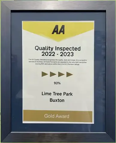 Lime Tree Holiday Park AA Quality Inspected 2020